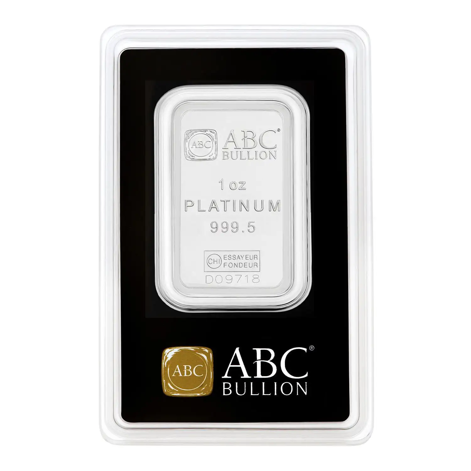 1oz ABC Platinum 9995 Minted Tablet