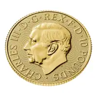  1/10th Oz Gold Royal Mint Britannia 9999 Bullion Coin