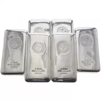 Pool Allocated Silver Bullion : 10ozt