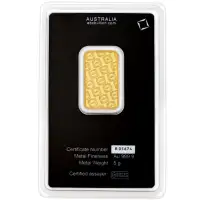  5g ABC Bullion Minted Gold Tablet
